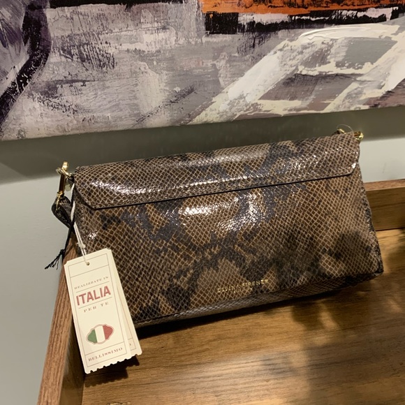 NWT DIVINA FIRENZE LEATHER BAG - Picture 6 of 11